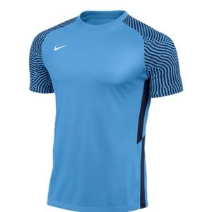 Nike Men’s Soccer Short Sleeve Strike Jersey.  Carolina Blue Valor Blue. NWT